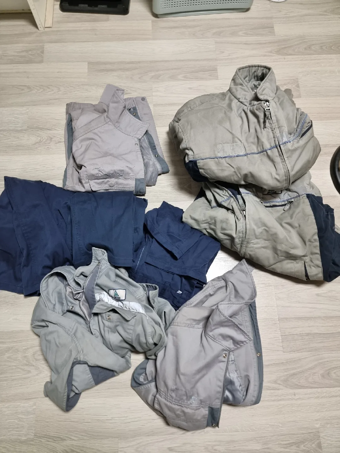 한화오션 동복 중고 작업복 팝니다