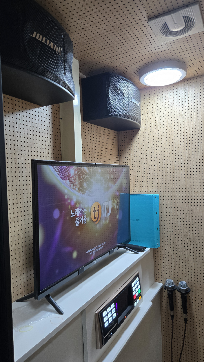 KS 미디어 코인노래방 가정용 기계 풀세트 방음부스