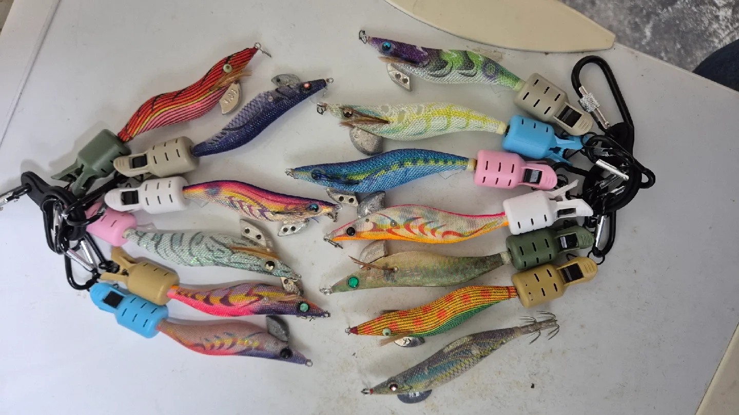 중고에기 낚시13개(케이스포함)