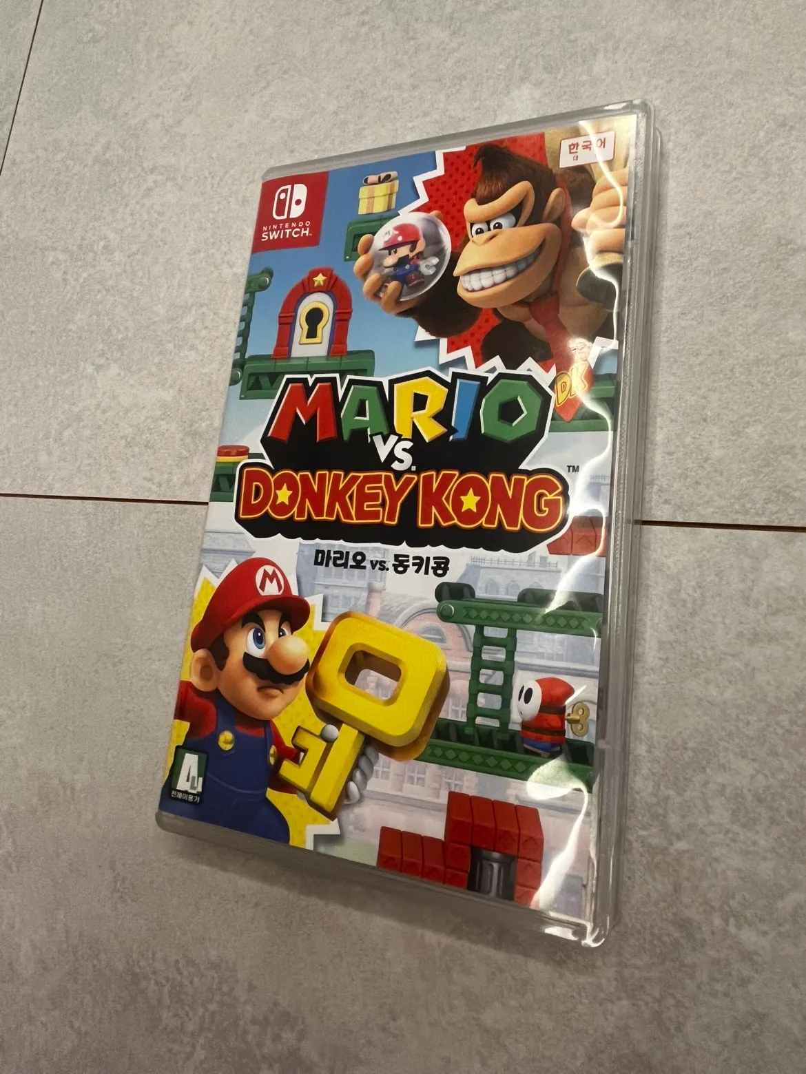 [중고] 닌텐도 스위치 마리오 vs. 동키콩