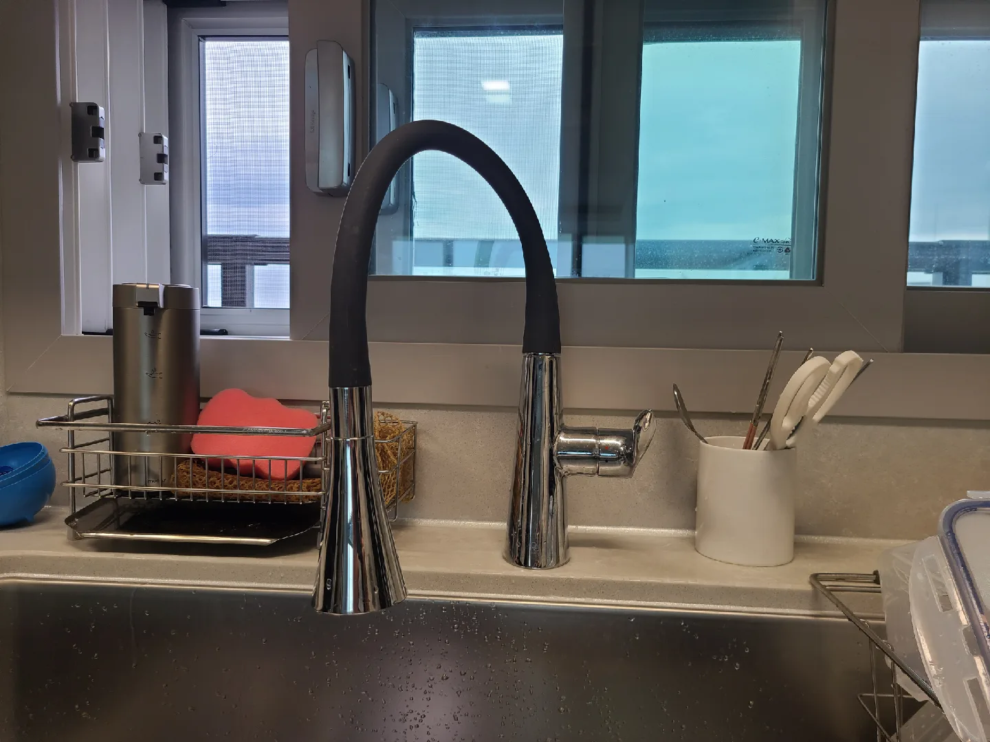 로얄앤컴퍼니 거위목 중고 주방수전 급처 (설치비포함)