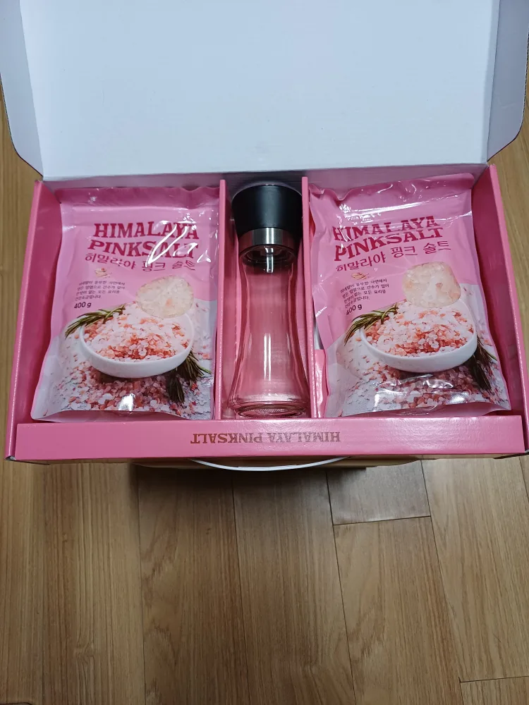 히말라야 핑크솔트 선물세트 (새상품)