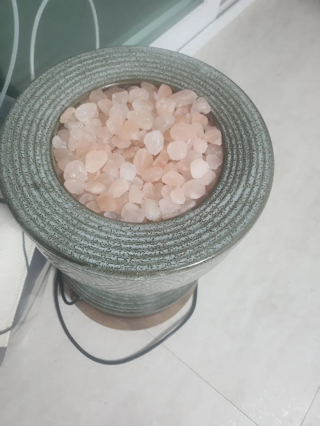 히말라야 핑크솔트 도자기 좌훈기 찜질