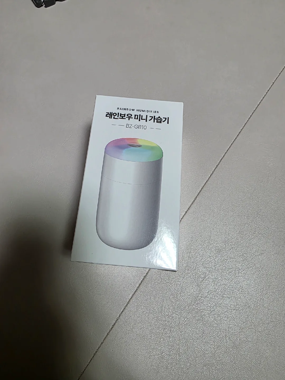 레인보우 미니가습기 250ml 미사용