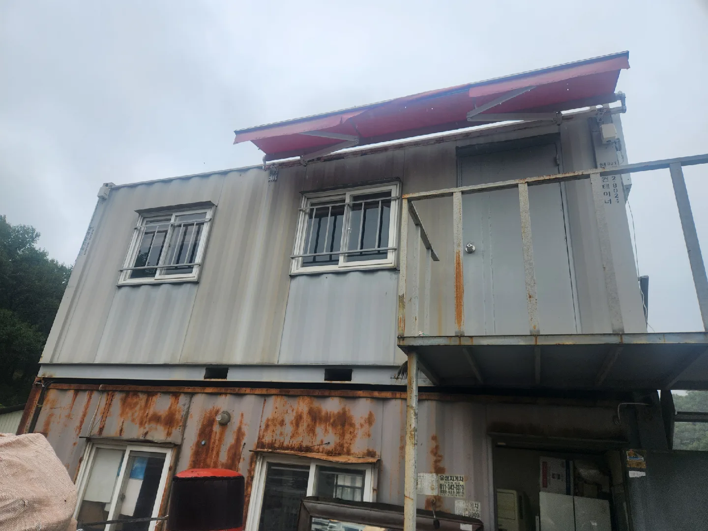 중고 2층 컨테이너 사무실/주거용
