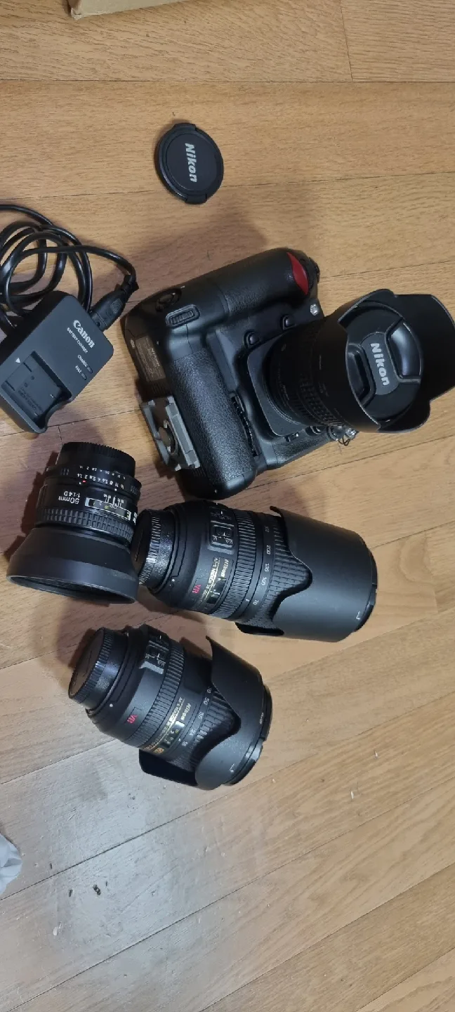 니콘 D200 카메라& 렌즈