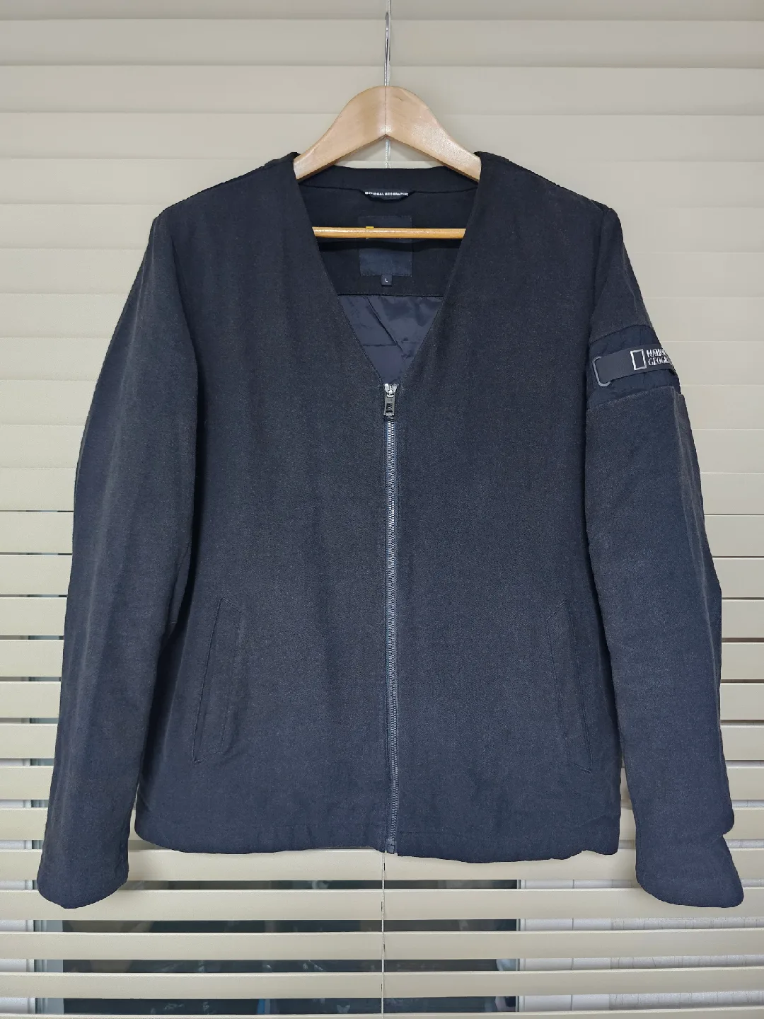 내셔널지오그래픽 카펠라 가디건형 점퍼자켓 L