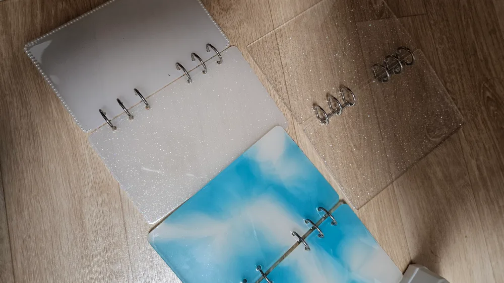 레진다이어리 블랙 다이어리  바인더