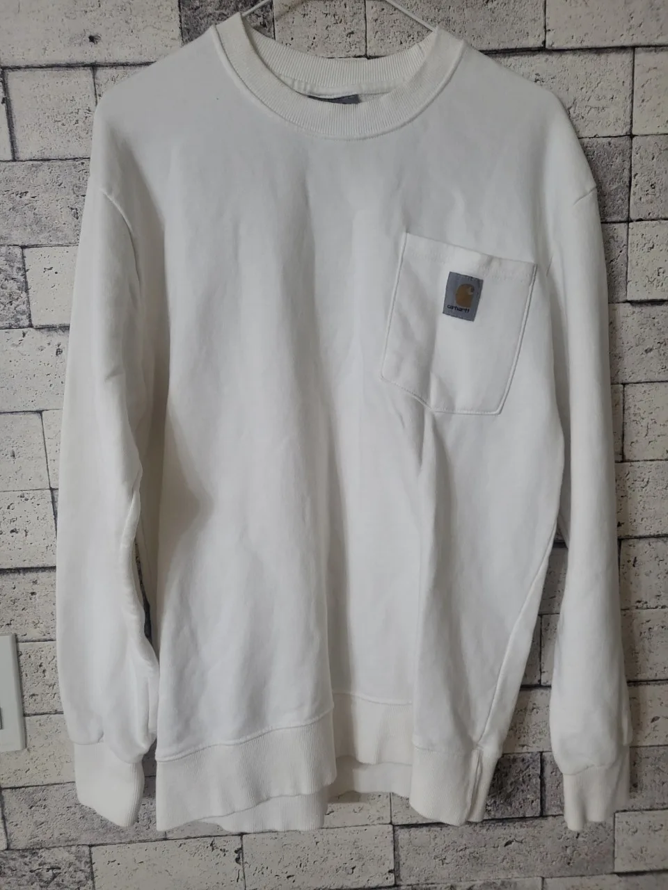 칼하트 흰색 맨투맨 L