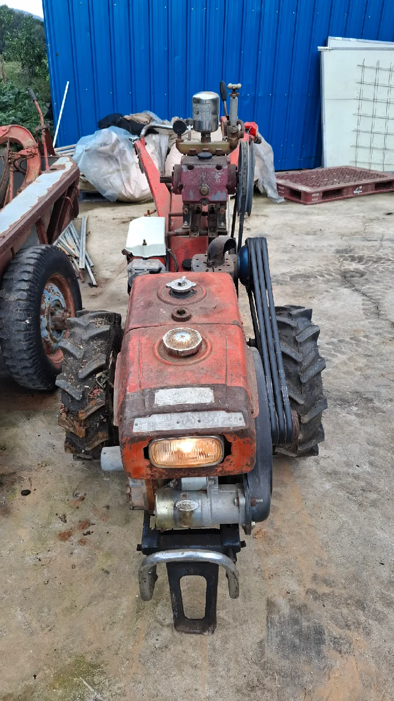 중고 경운기 + 트레일러 + 로타리