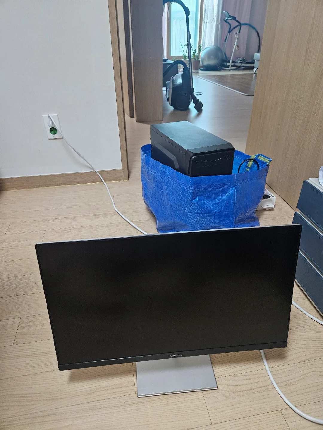 (중고 컴퓨터)모니터+데스크탑 본체