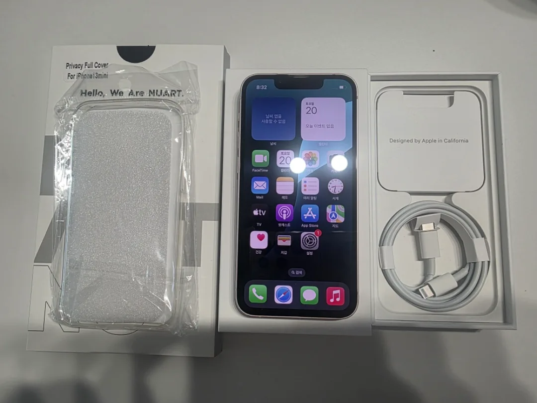 아이폰 13 미니 핑크, 배터리 87%, A급