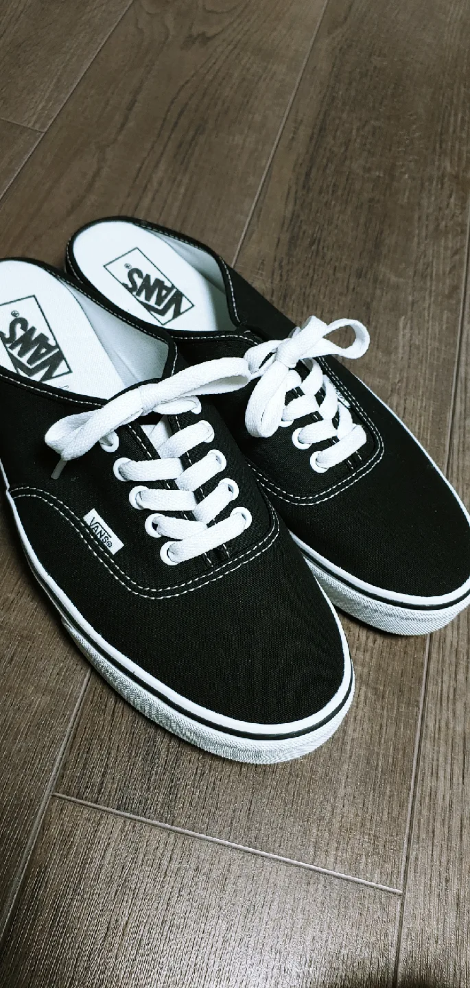 반스 어센틱 뮬 블랙