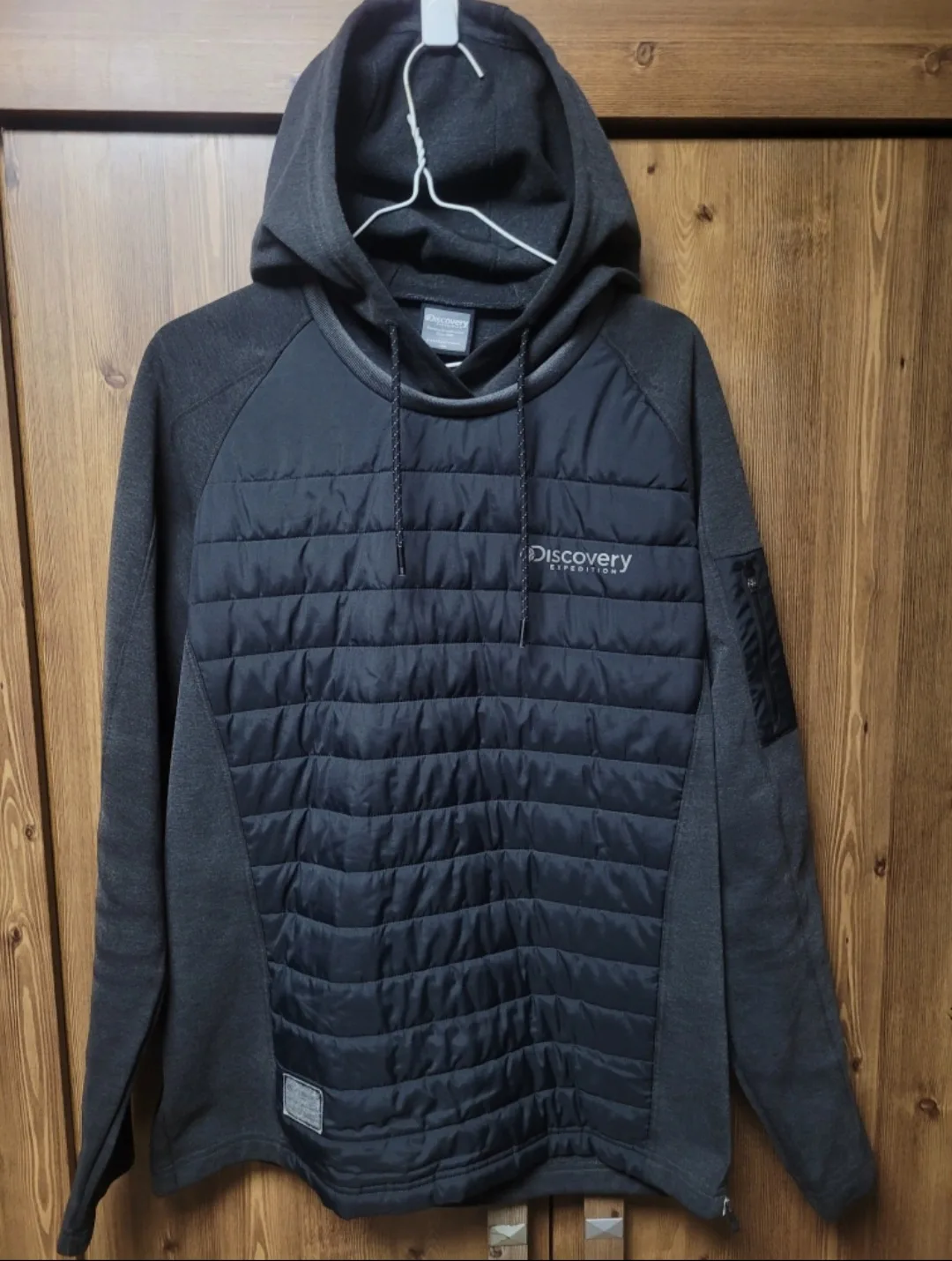디스커버리 후드 패딩  105