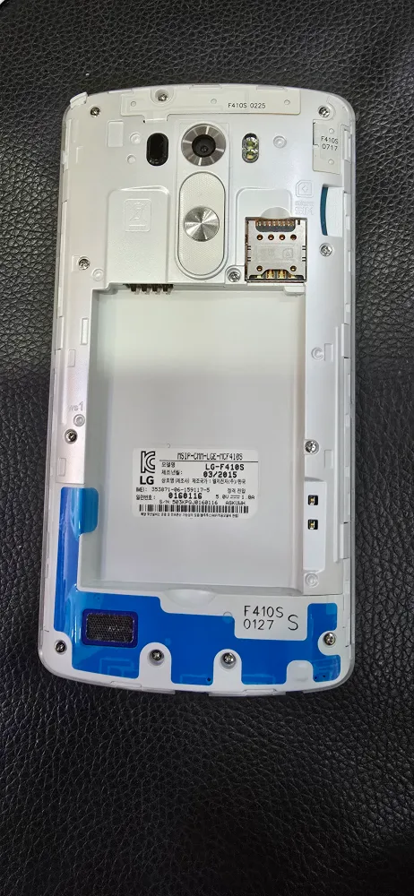 LG G3 Cat.6 (F410S) 화이트 A급 중고폰 팝니다.