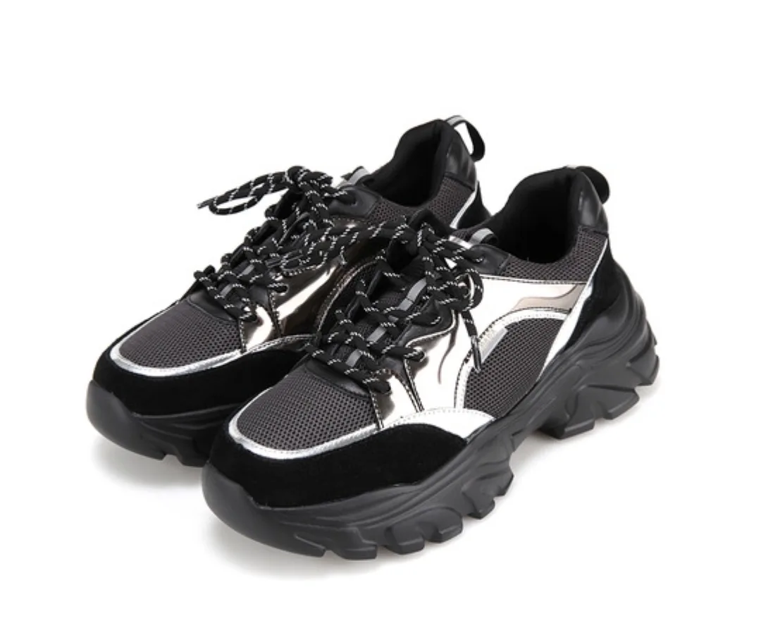 바바라 BBH607BK 블랙 운동화 235