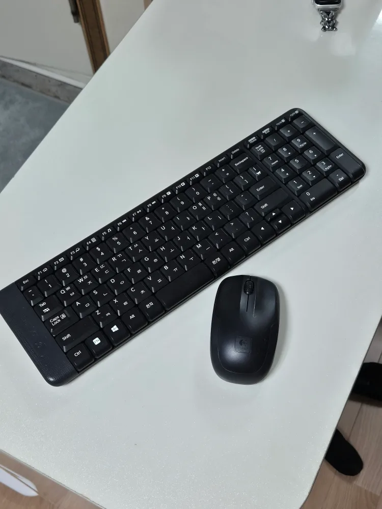 로지텍 콤보 MK220 무선 키보드 마우스 세트
