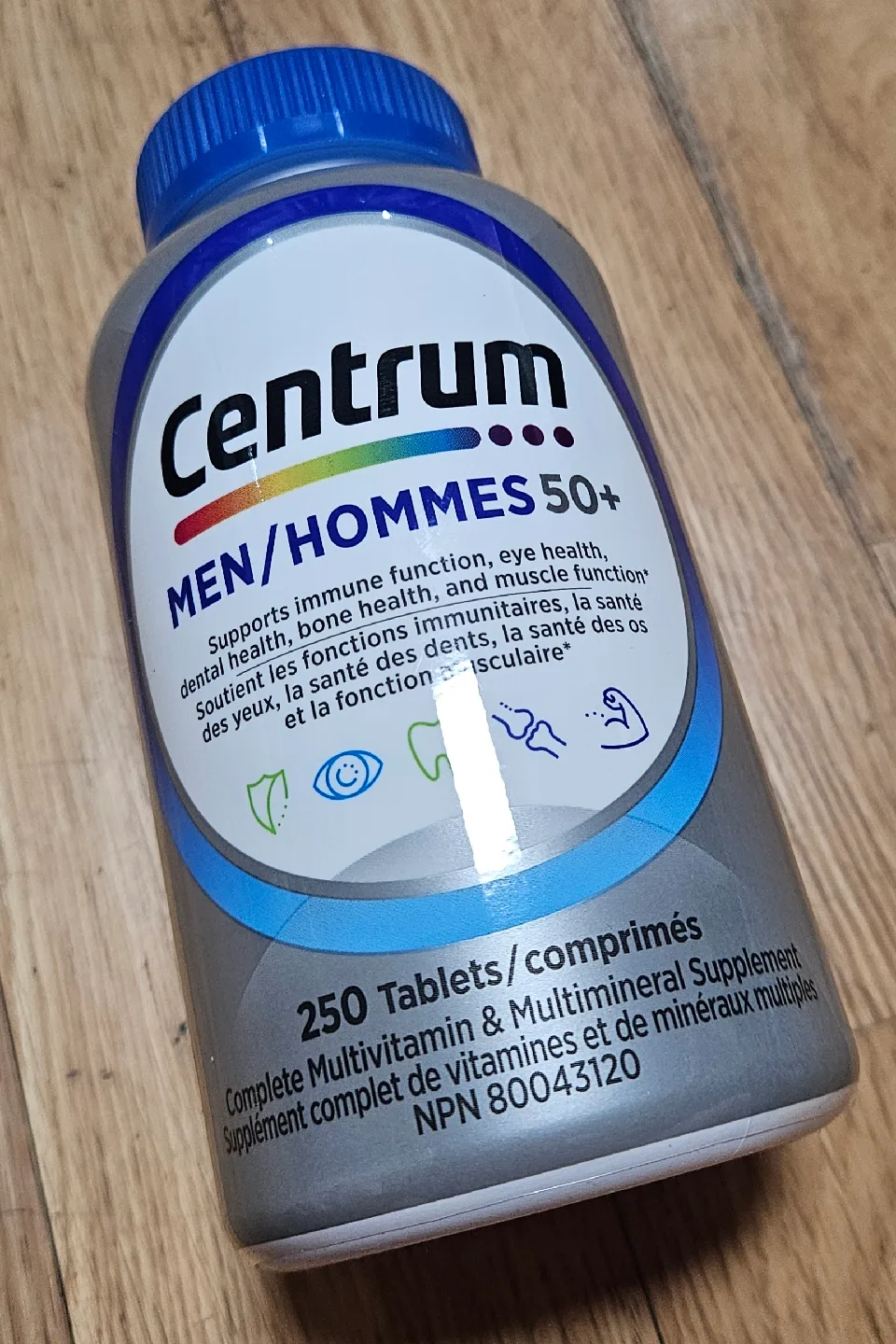 센트룸 실버 포맨 50+ 250정