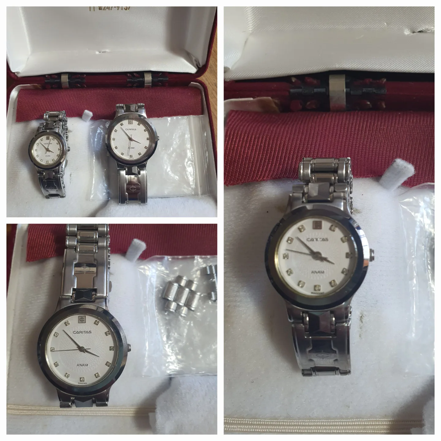 카리타스 커플 예물시계