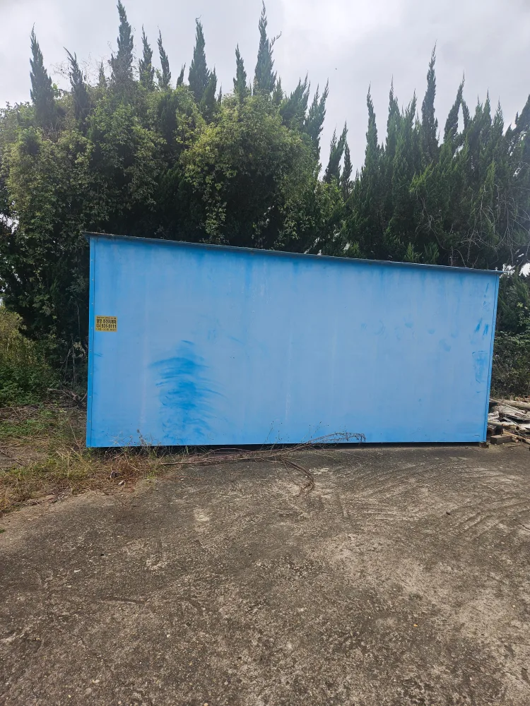 중고 컨테이너 (3x6 추정) 파란색