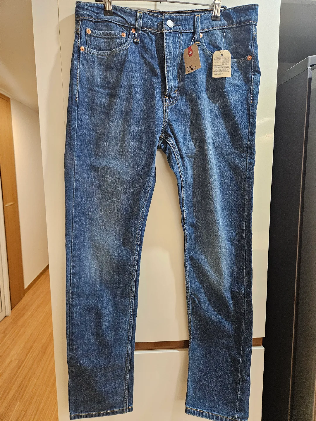 리바이스 청바지 510, 4장(새제품 1, 중고 3)