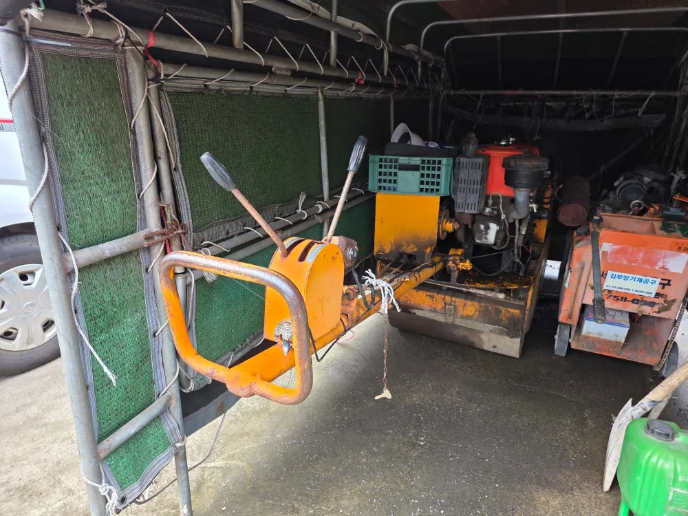 중고 경운기/토목용 진동로라