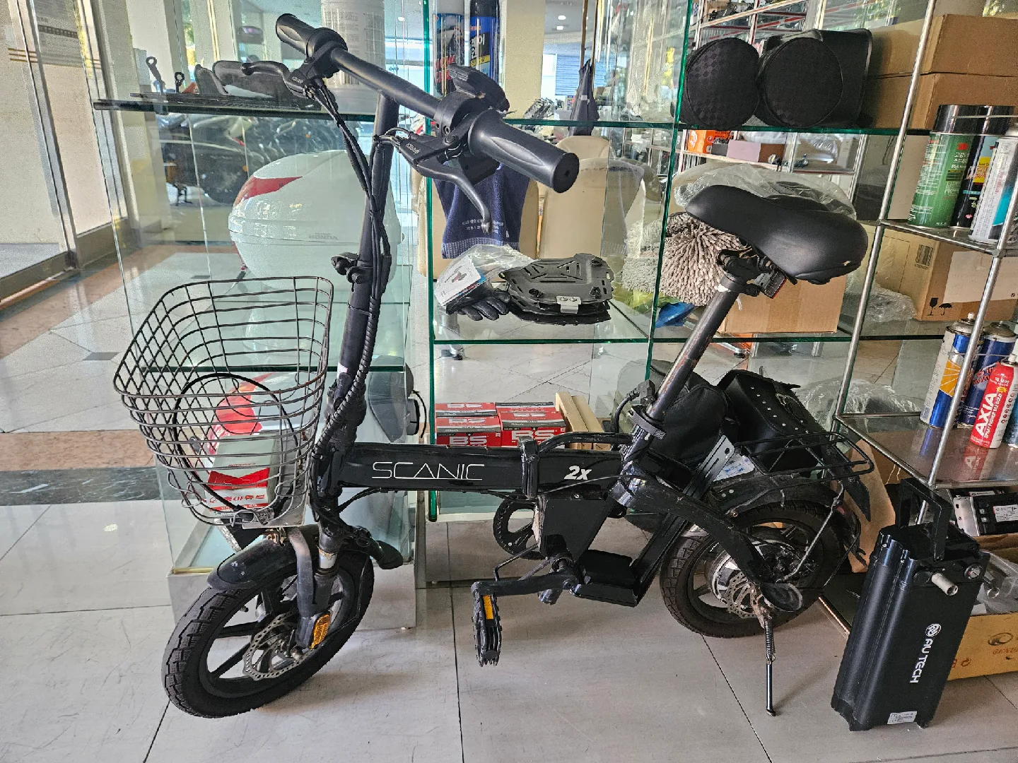 au테크 스카닉 48V15Ah 전기 자전거 중고 팝니다
