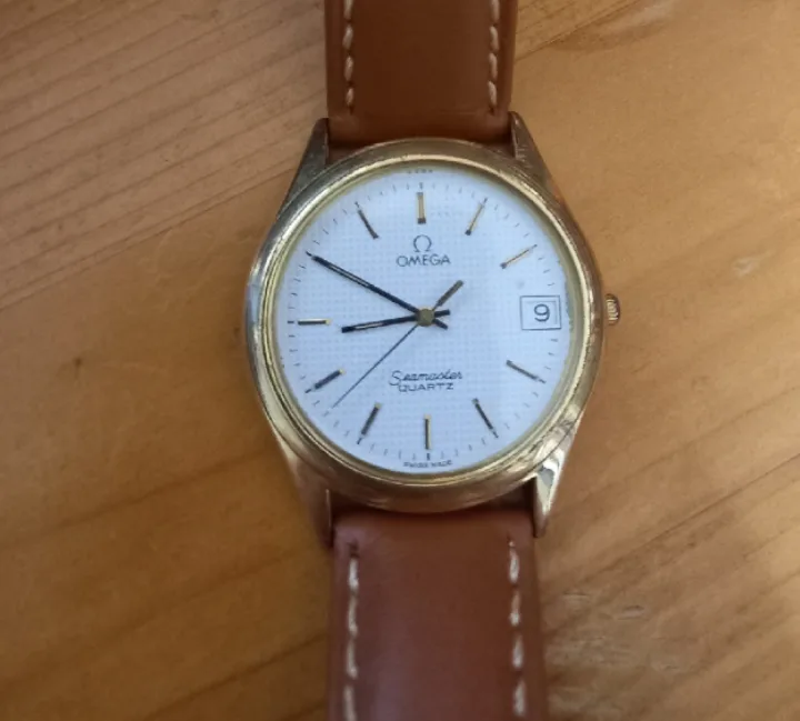 오메가 씨마스터 쿼츠 시계