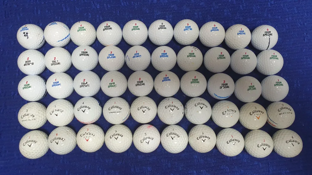 골프공 (중고) 던롭 30개외  총50개