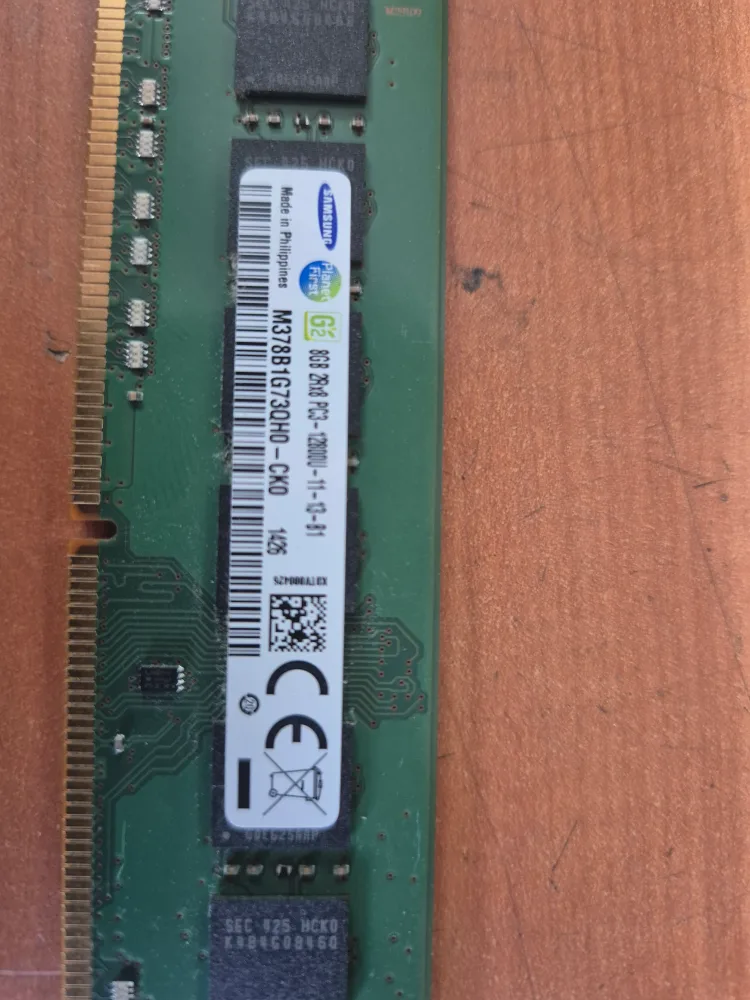 삼성 DDR3 8GB 12800U 데스크탑 램