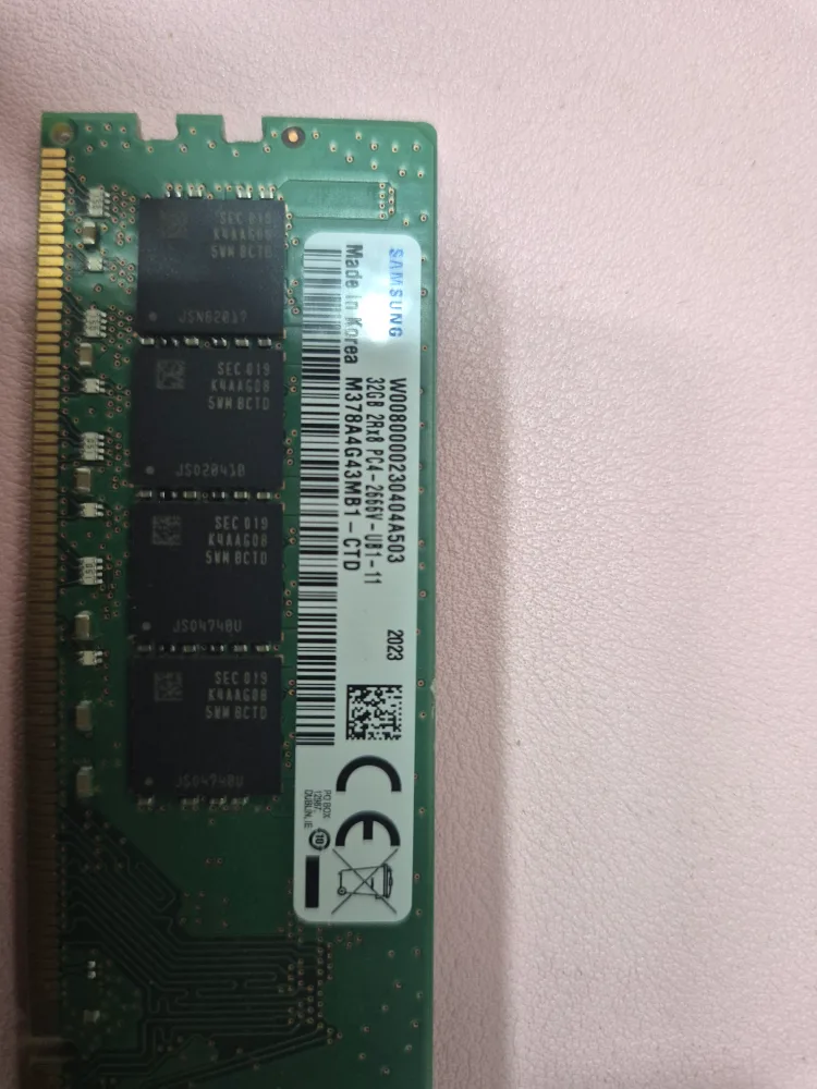 삼성 DDR4 32GB PC4-25600 램