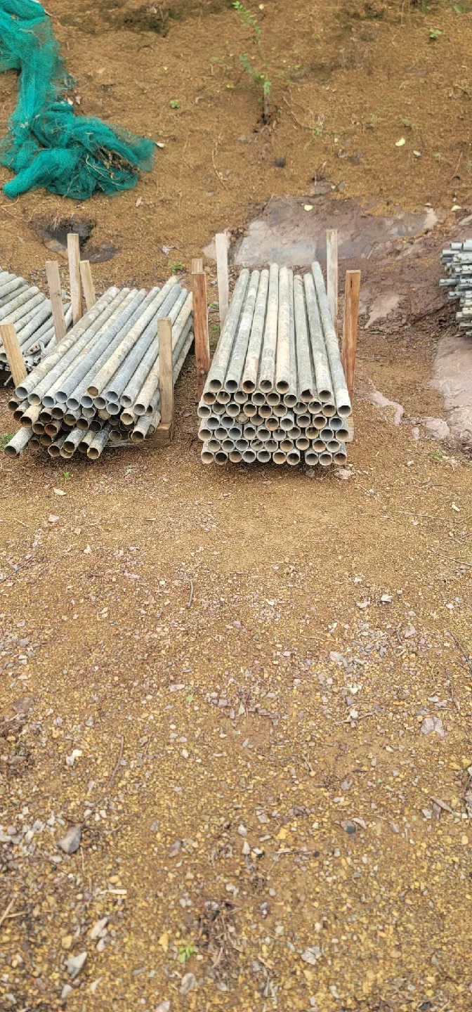 중고 건설용 파이프