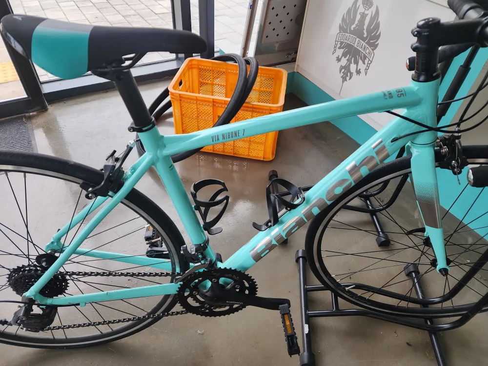 비앙키 니로네 7 로드 자전거 중고