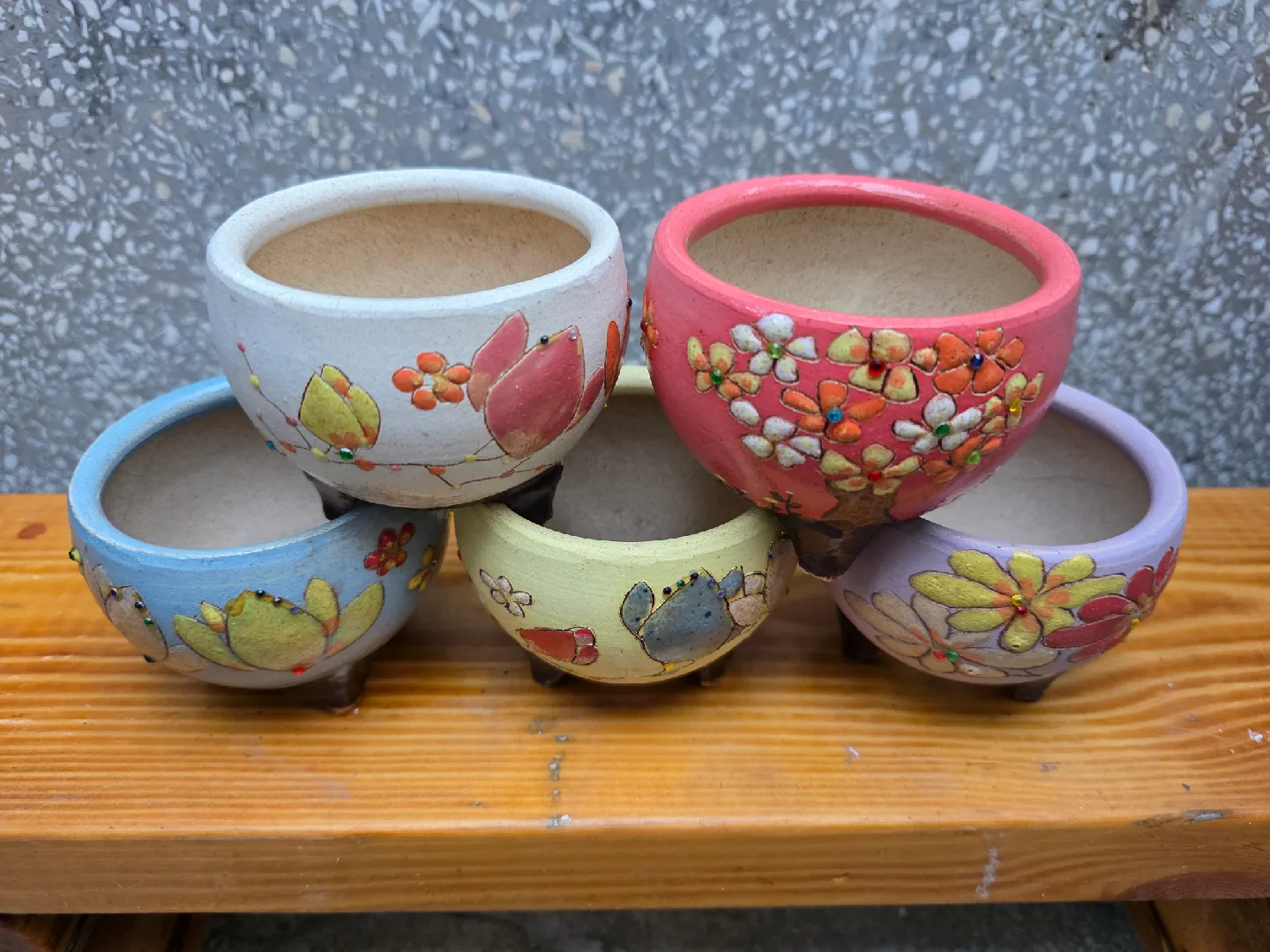 중고분! 수제 화분 10개 몽땅