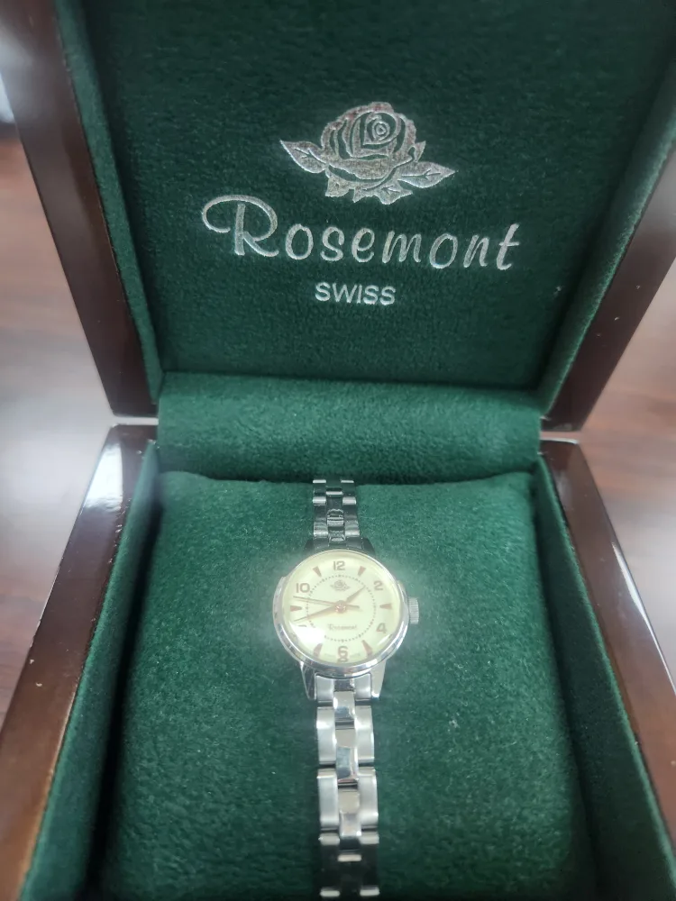 로즈몽 여성 메탈 시계