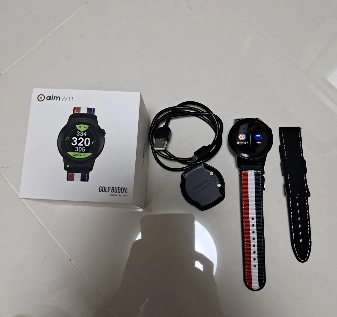 골프버디 aim W11 골프시계