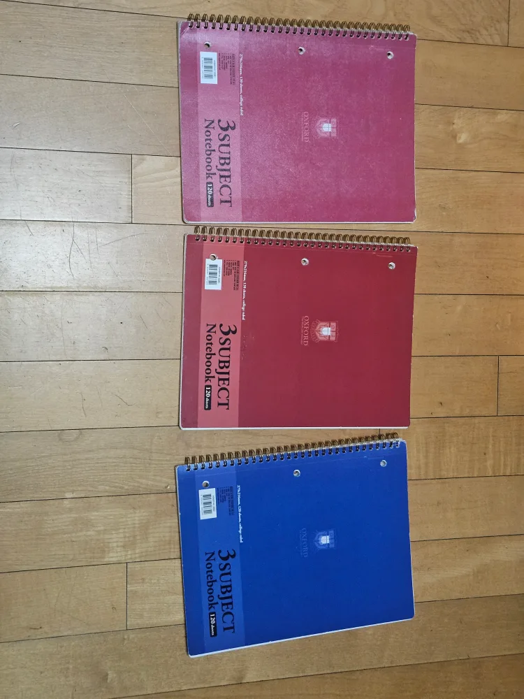 [중고] 옥스포드 노트 3권 일괄 팝니다