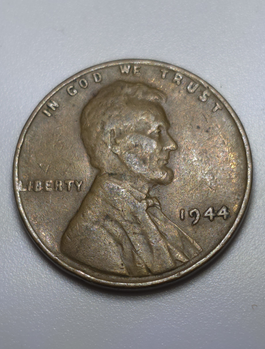 1944년 미국 링컨 1센트 에러동전