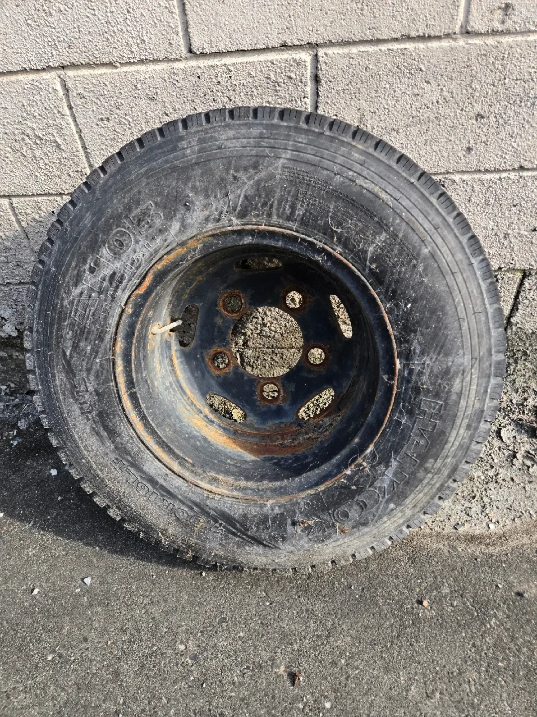 한국타이어 중고 휠타이어