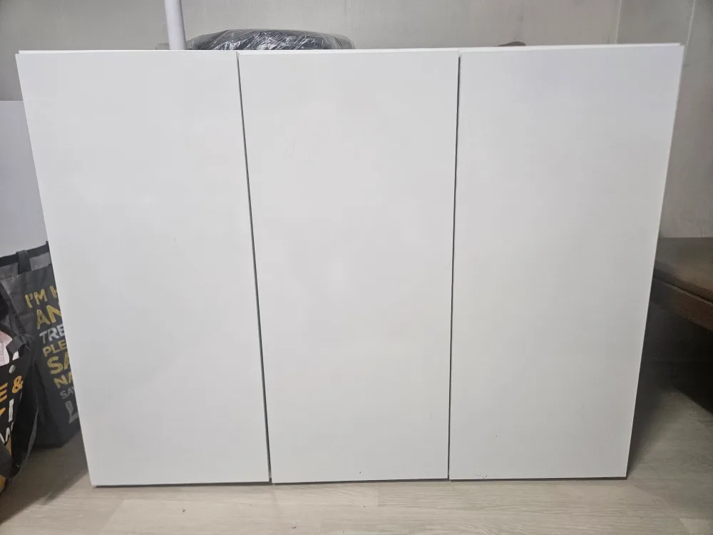 중고)화이트 수납장