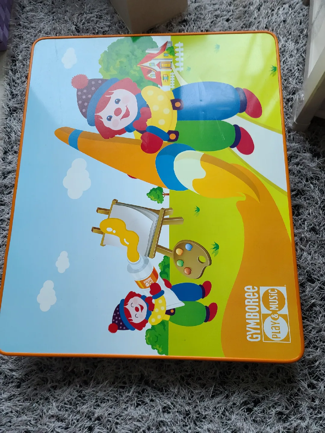 짐보리 자석책상 플레이테이블 팔아요