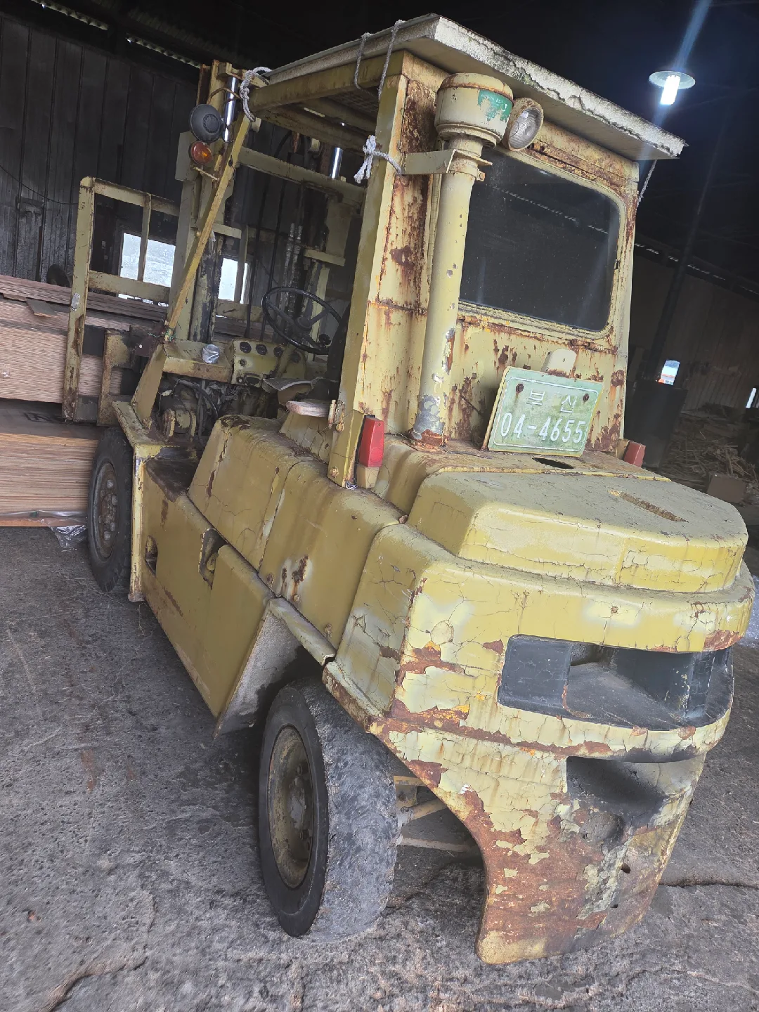 대우 3.5톤 중고 지게차