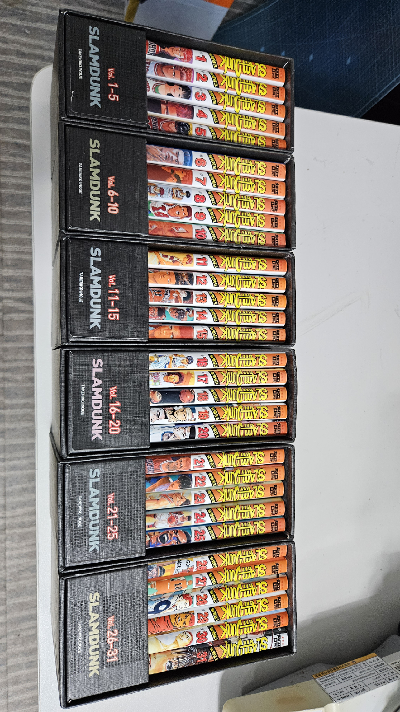 슬램덩크 완전판 전권 세트 (1~31권) 판매합니다.