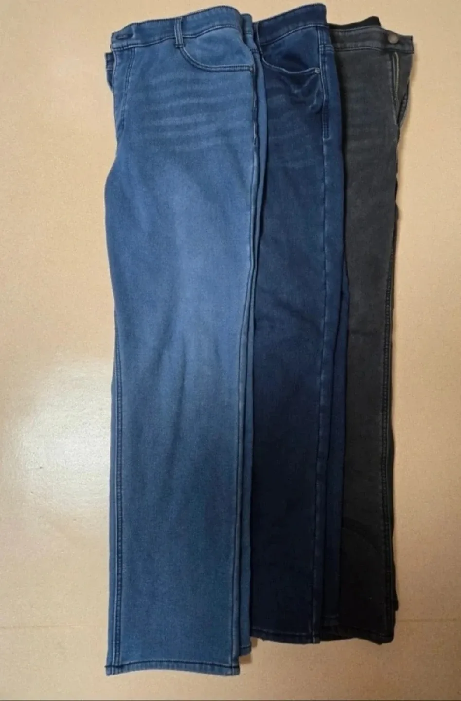 청바지 3종 세트(기장 안자름)