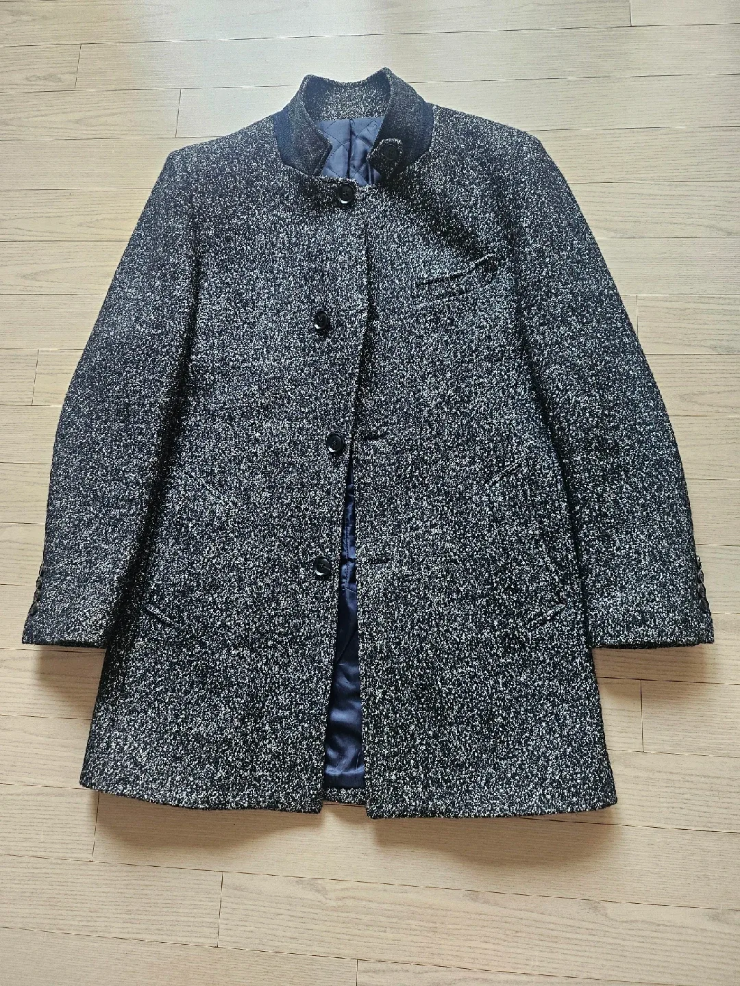 탑기어 남성 헤링본 코트