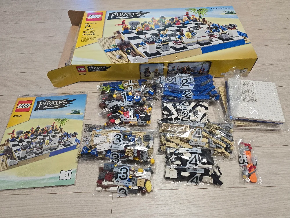 레고 해적 체스 40158 중고