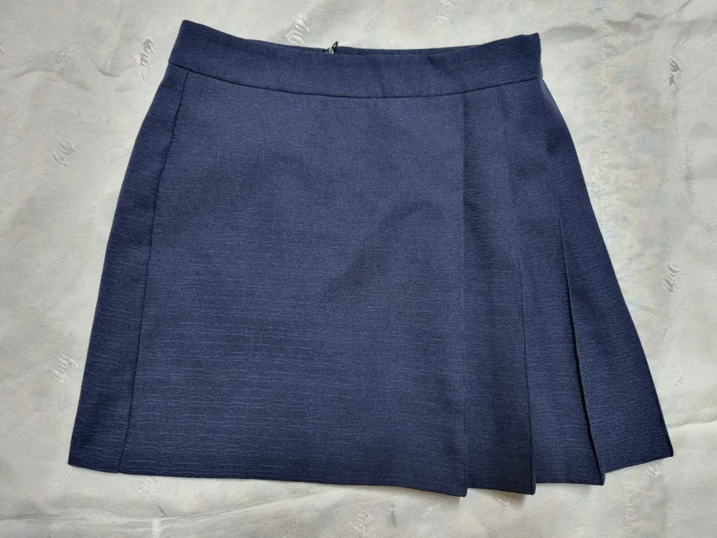 MAK MAKS 네이비 미니 스커트 55