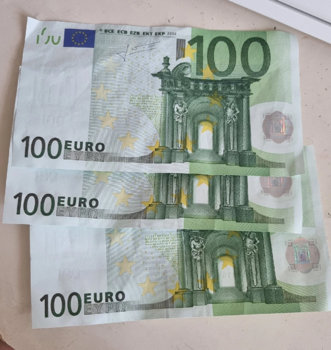 100유로 지폐 3장 | 취미/게임/음반 | 당근 중고거래
