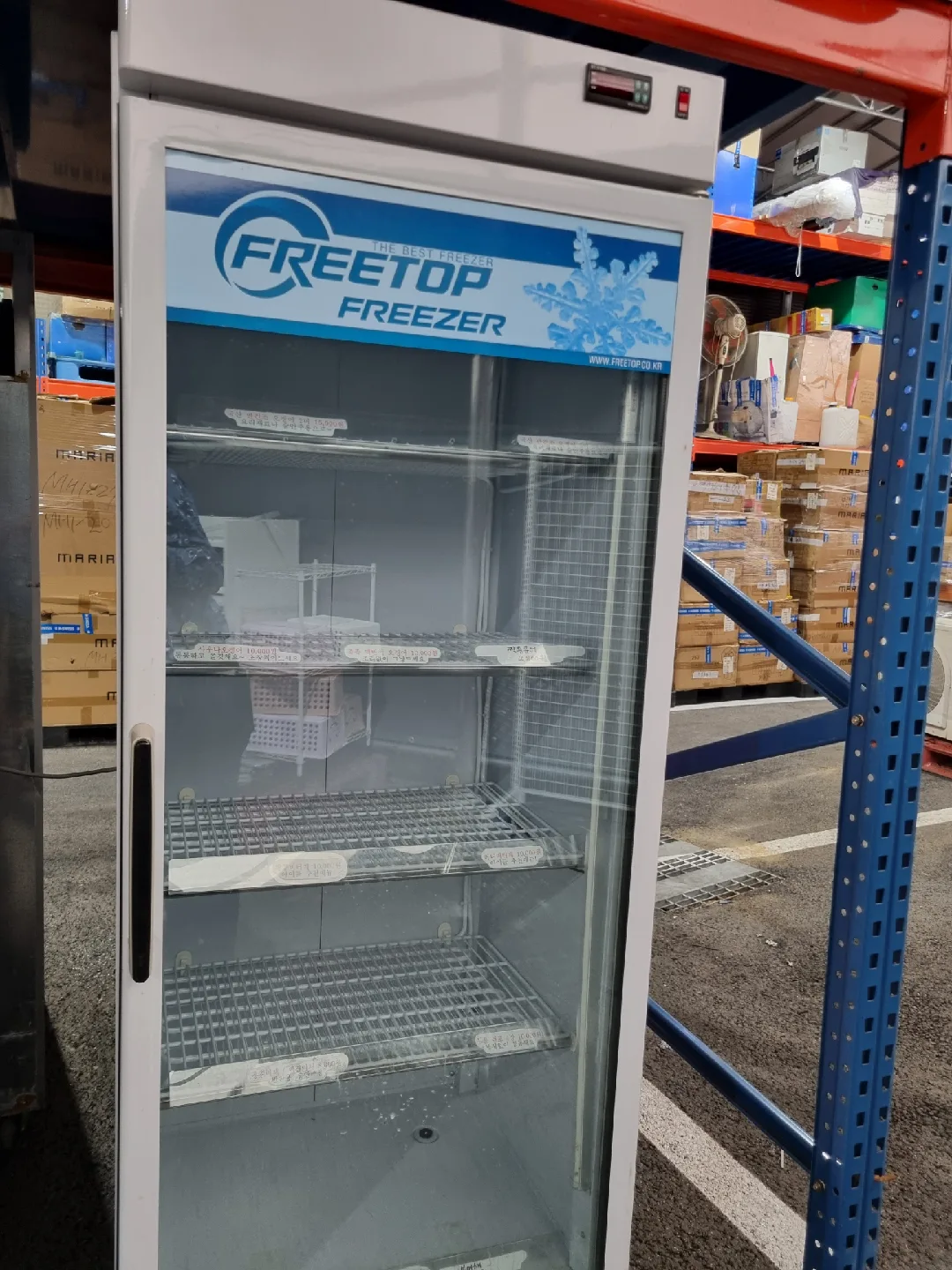 FREETOP 냉동 쇼케이스 중고
