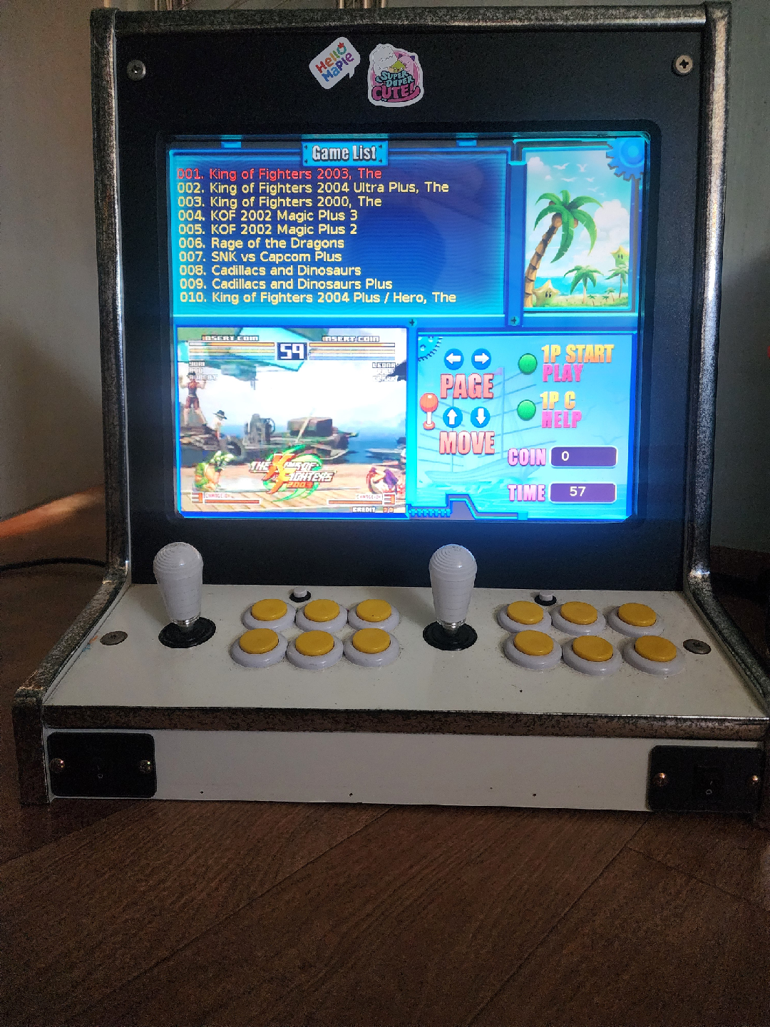 레트로 오락실 게임기